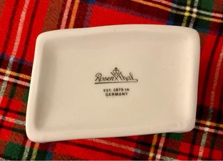 Minivaso Rosenthal in porcellana bianco