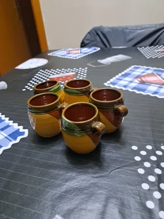 Juego de vino de cerámica