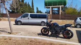 Kawasaki Z750 Negra Naranja