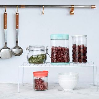 Estante Organizador Cocina Metal Gris