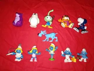 Lote Muñecos PVC Años 70/80/90