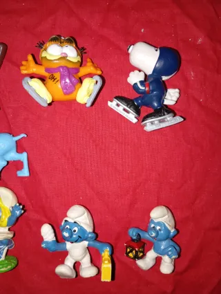 Lote Muñecos PVC Años 70/80/90