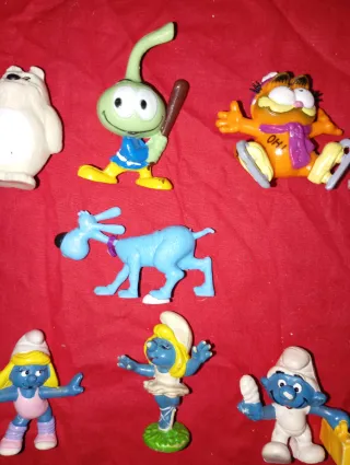 Lote Muñecos PVC Años 70/80/90