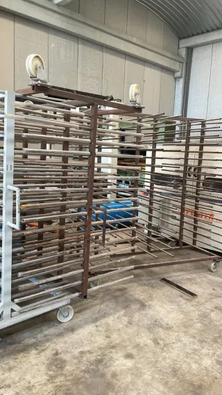 Carros de Barnizado Dobles