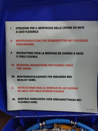 Catene da neve KÖNIG T9 070