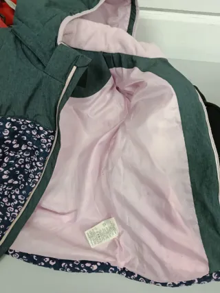 Regalo abrigo de niña talla 5/6 años