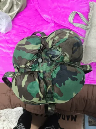 Saco de dormir camuflaje