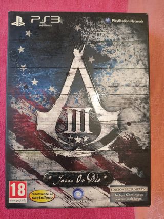Assassin's Creed III PS3 Edición Join or Die