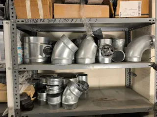 Material climatización ventilación