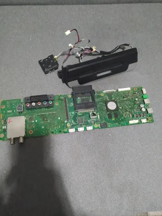 Placa base y botón encendido WiFi