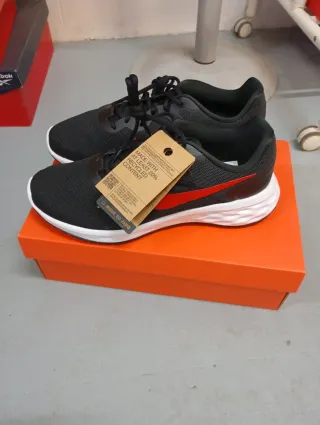 Zapatillas Nike Hombre Negras Rojas Nuevas