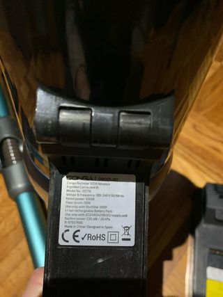 cecotec conga rockstar connected ergowet 3000 ia