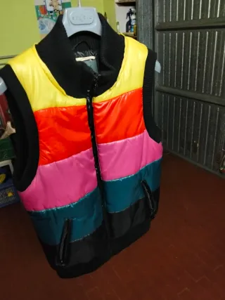 Piumino multicolor