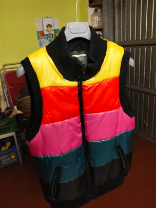 Piumino multicolor