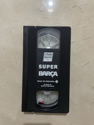 Cinta VHS Super Barça El Mundo Deportivo