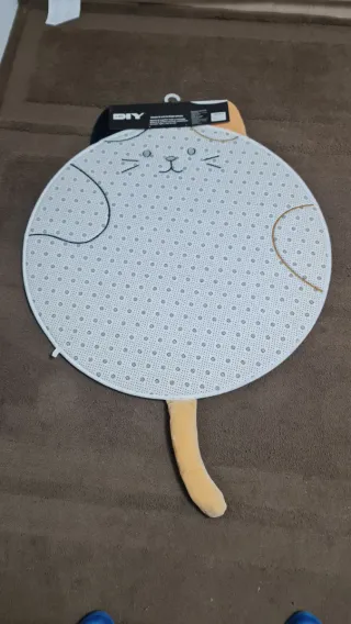 Alfombra infantil gato DIY