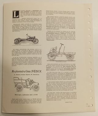 Documento filatélico de 1977 no 1. Automóviles.