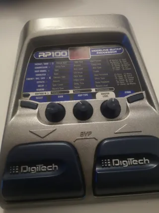 Pedal Multiefectos Guitarra Digitech RP100