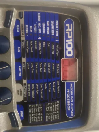 Pedal Multiefectos Guitarra Digitech RP100