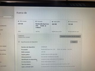 Ordenador Compaq Presario - Windows 10