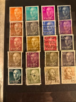 Lote Sellos Antiguos España