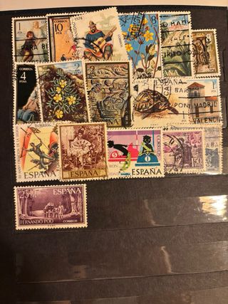 Lote Sellos Antiguos España