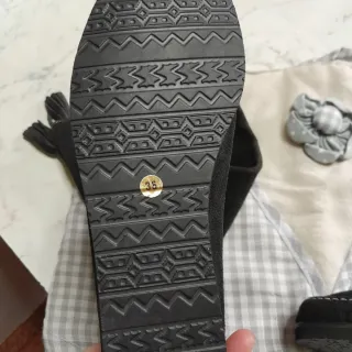 Stivali scamosciati n.36 neri