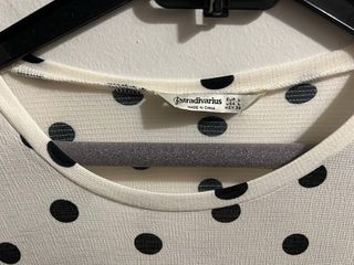 Vestido largo lunares talla L