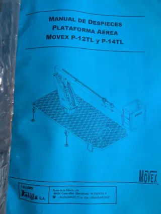 Cesta elevadora Movex 14m homologada. Trade 3