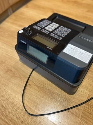 Casio SE-G1 Caja Registradora Negra