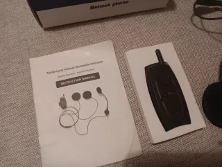 Intercomunicador para casco, usado pero cuidado