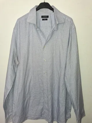 2 Camisas Calvin Klein Slim Fit Talla L.