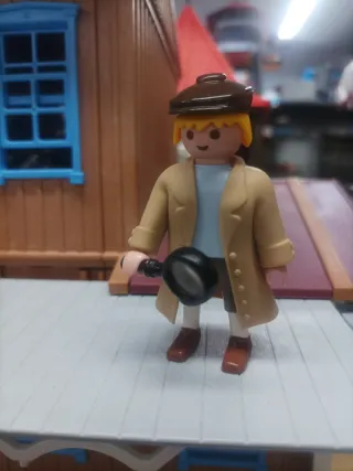 Playmobil Tintín detective