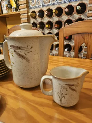 Juego de café de cerámica