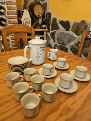 Juego de café de cerámica