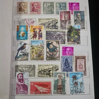 Lote 25 sellos España