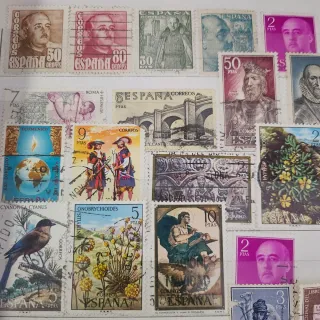 Lote 25 sellos España