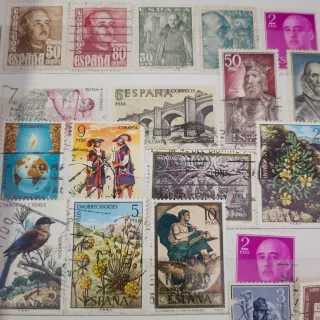 Lote 25 sellos España