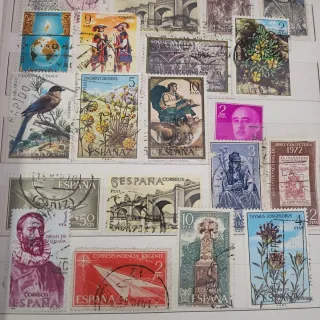 Lote 25 sellos España