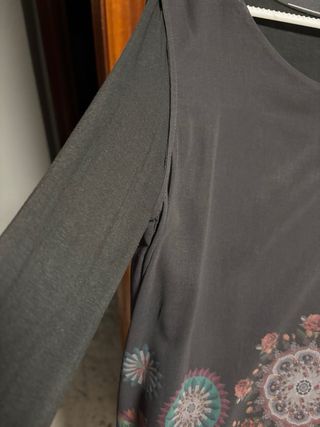 Vestido Desigual Doble Capa T.36/38