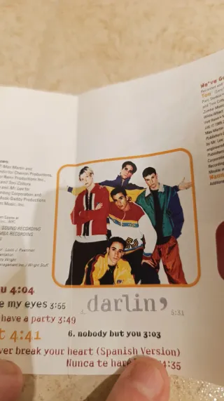 Cassette Backstreet Boys 1996