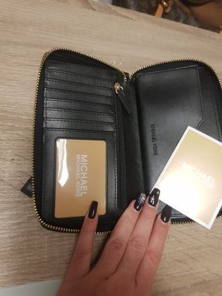 Bolso / Cartera de pulsera de piel Michael Kors