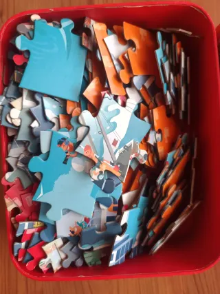 Puzzle Doble Cruceros Janod 100-200 Piezas