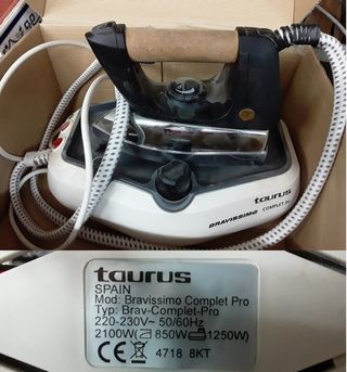 Centro de Planchado Taurus Bravissimo Complet Pro