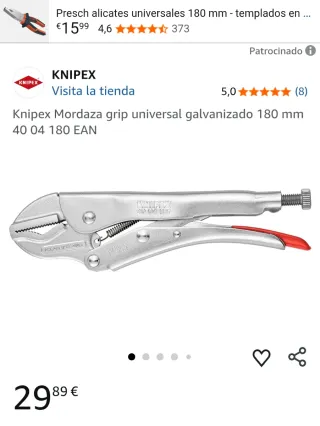 Lote Herramientas Knipex Alicates y Tijeras