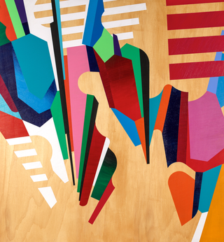 Obra de arte única: Acrílico sobre madera