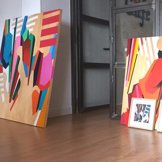 Obra de arte única: Acrílico sobre madera