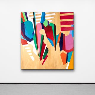 Obra de arte única: Acrílico sobre madera