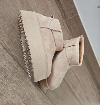 Botines GOGO beige talla 36