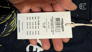 Tshirt t-shirt t shirt blusa preta jack & jones